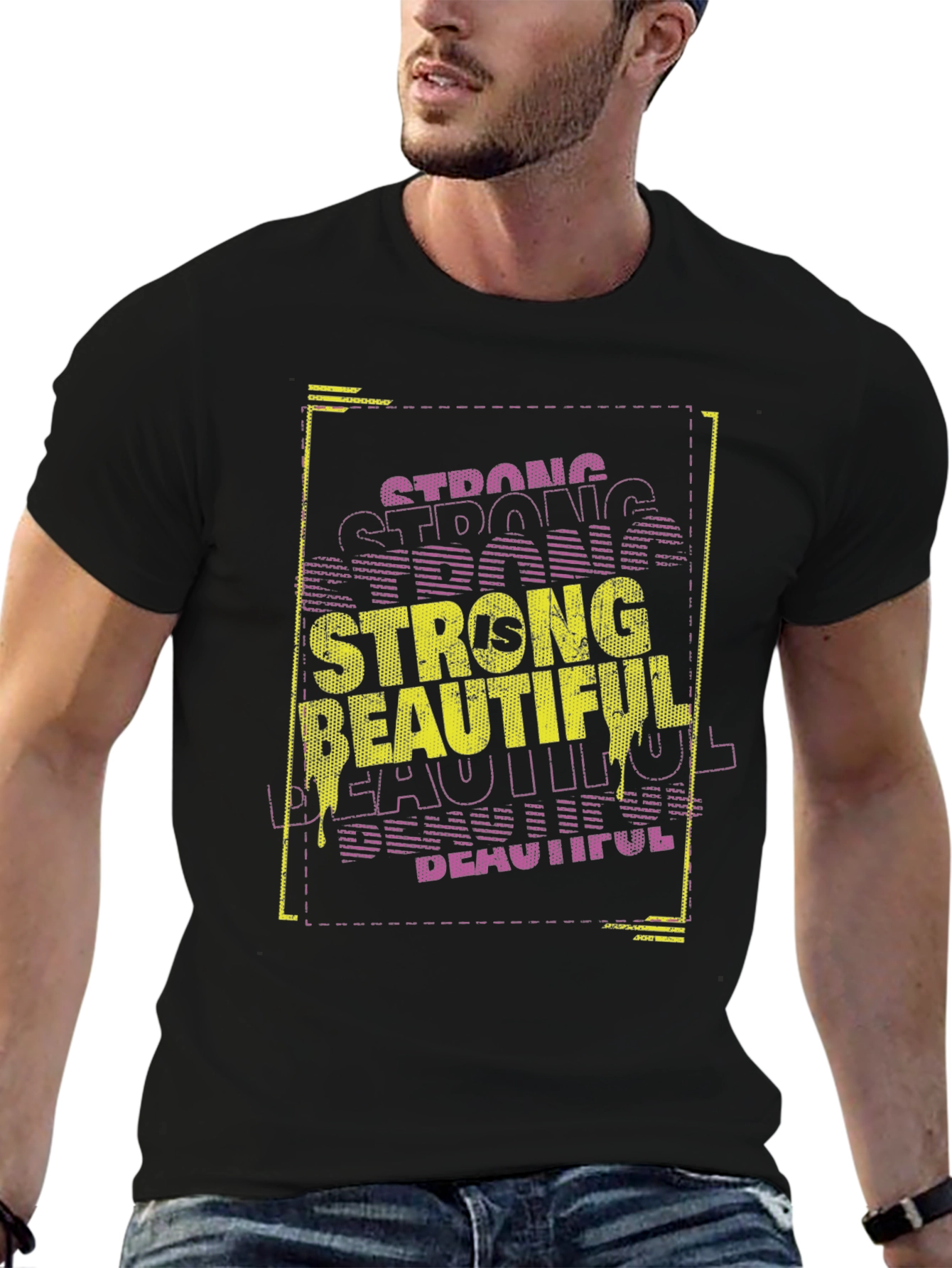 Strong is Beautiful Graphic T-Shirt