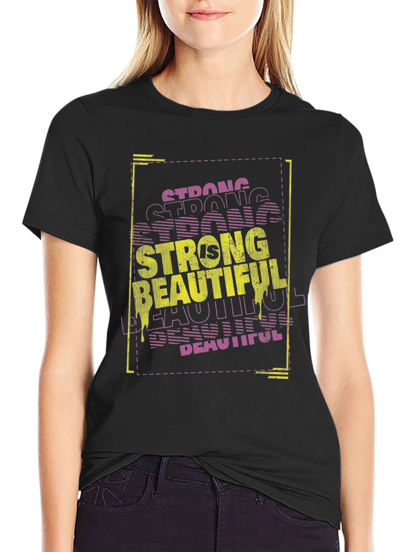 Strong is Beautiful Graphic T-Shirt