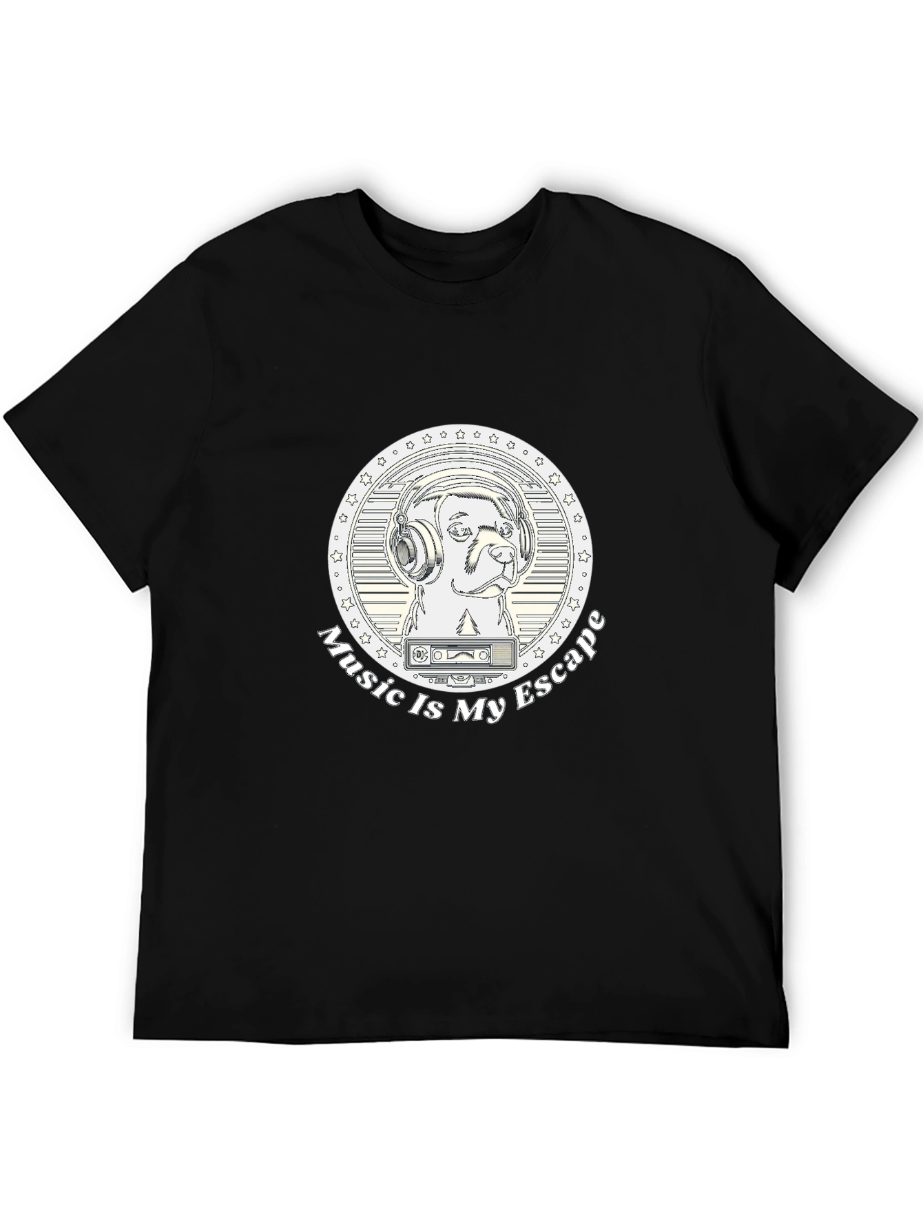 Music is My Escape Graphic Tee