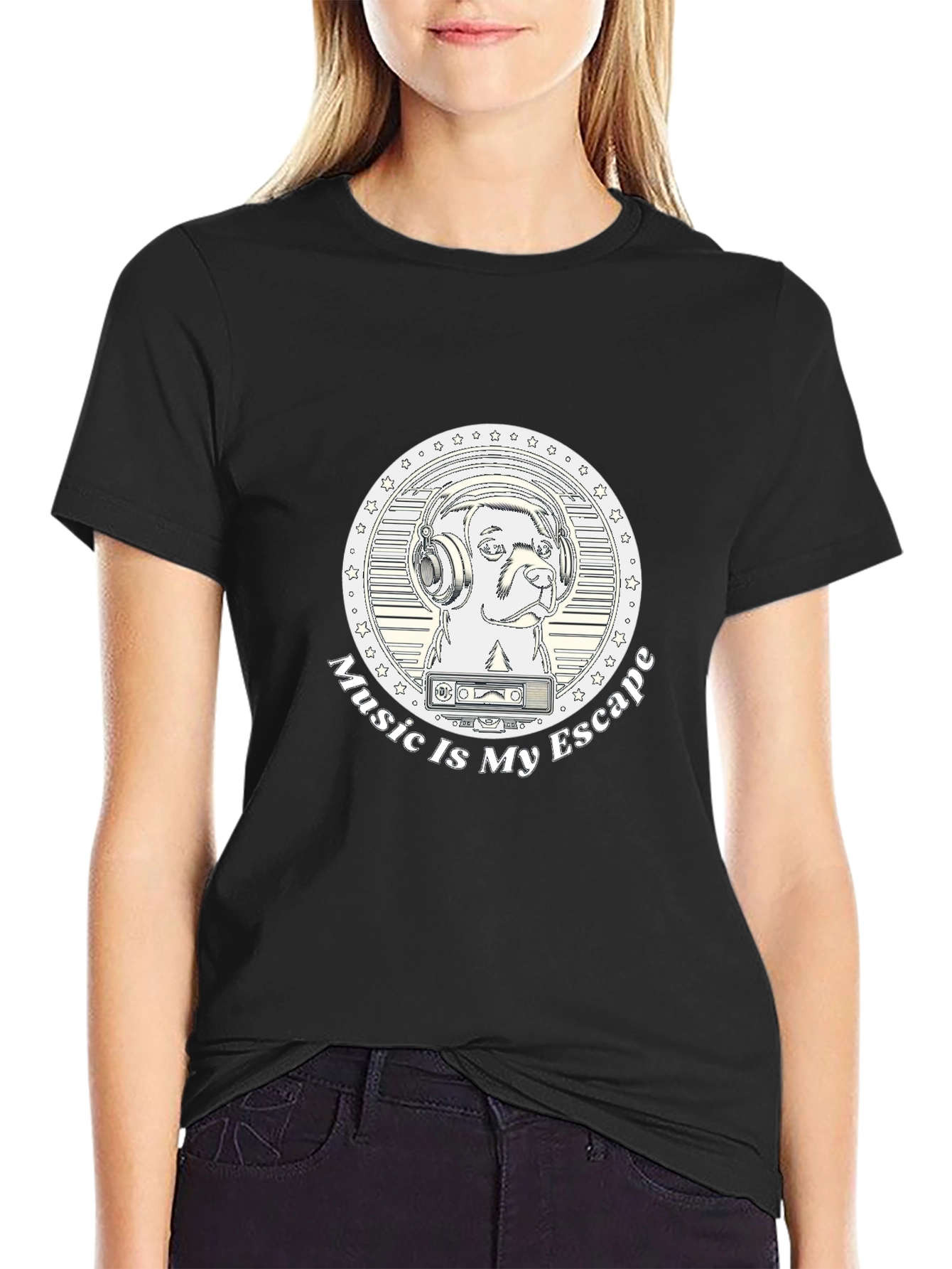 Music is My Escape Graphic Tee