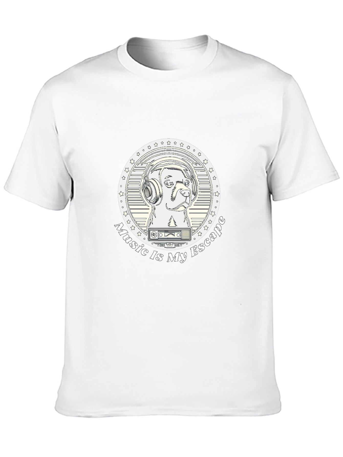 Music is My Escape Graphic Tee
