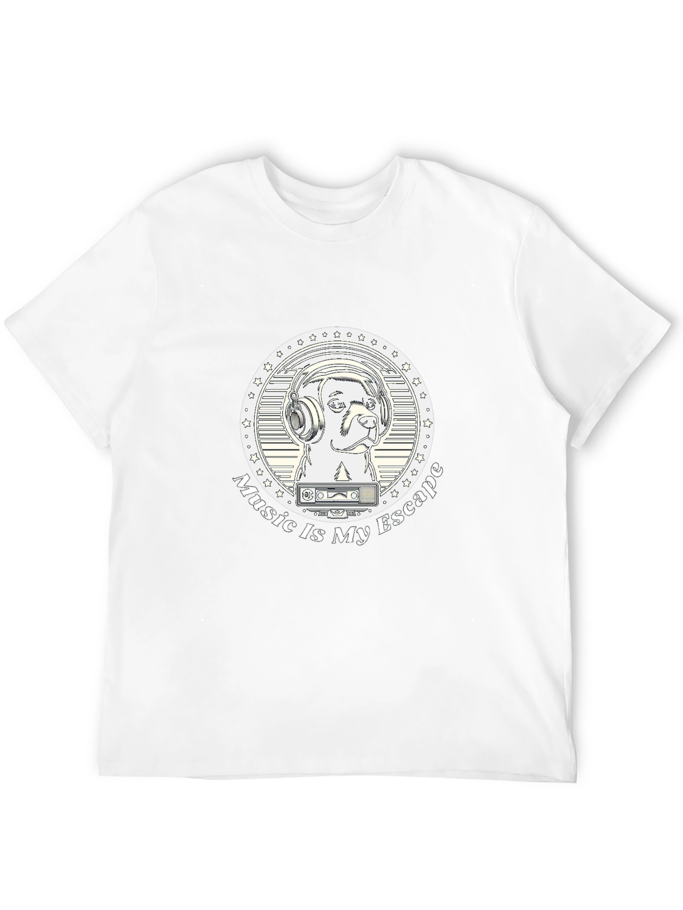 Music is My Escape Graphic Tee