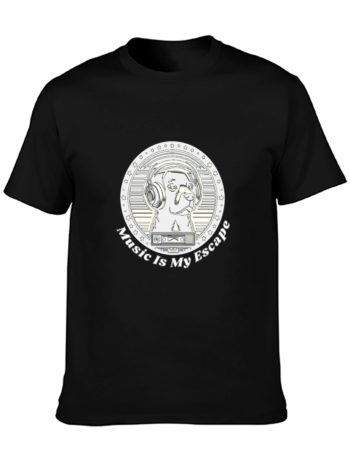 Music is My Escape Graphic Tee