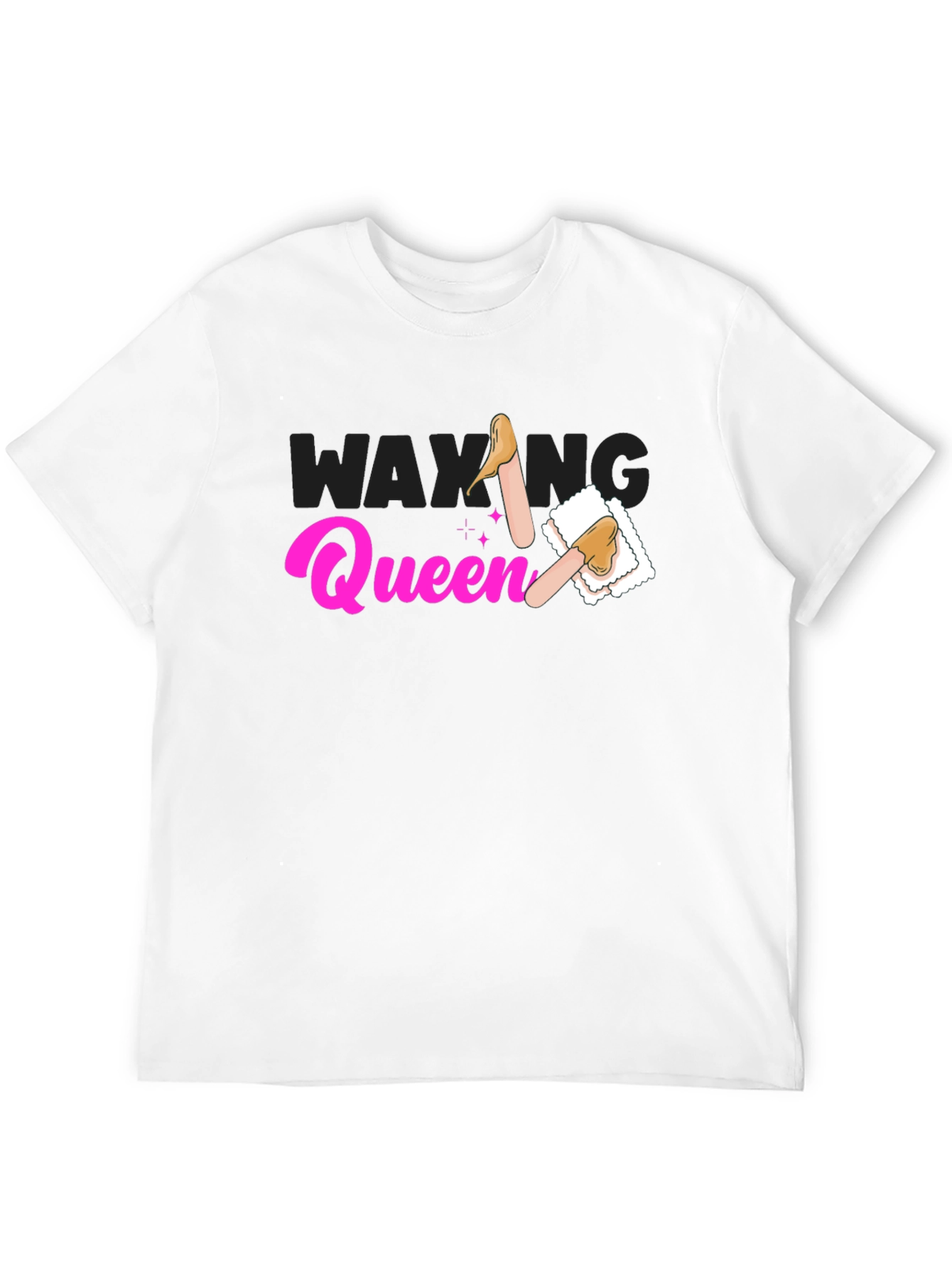 Waxing Queen T-Shirt - Beauty Spa Apparel