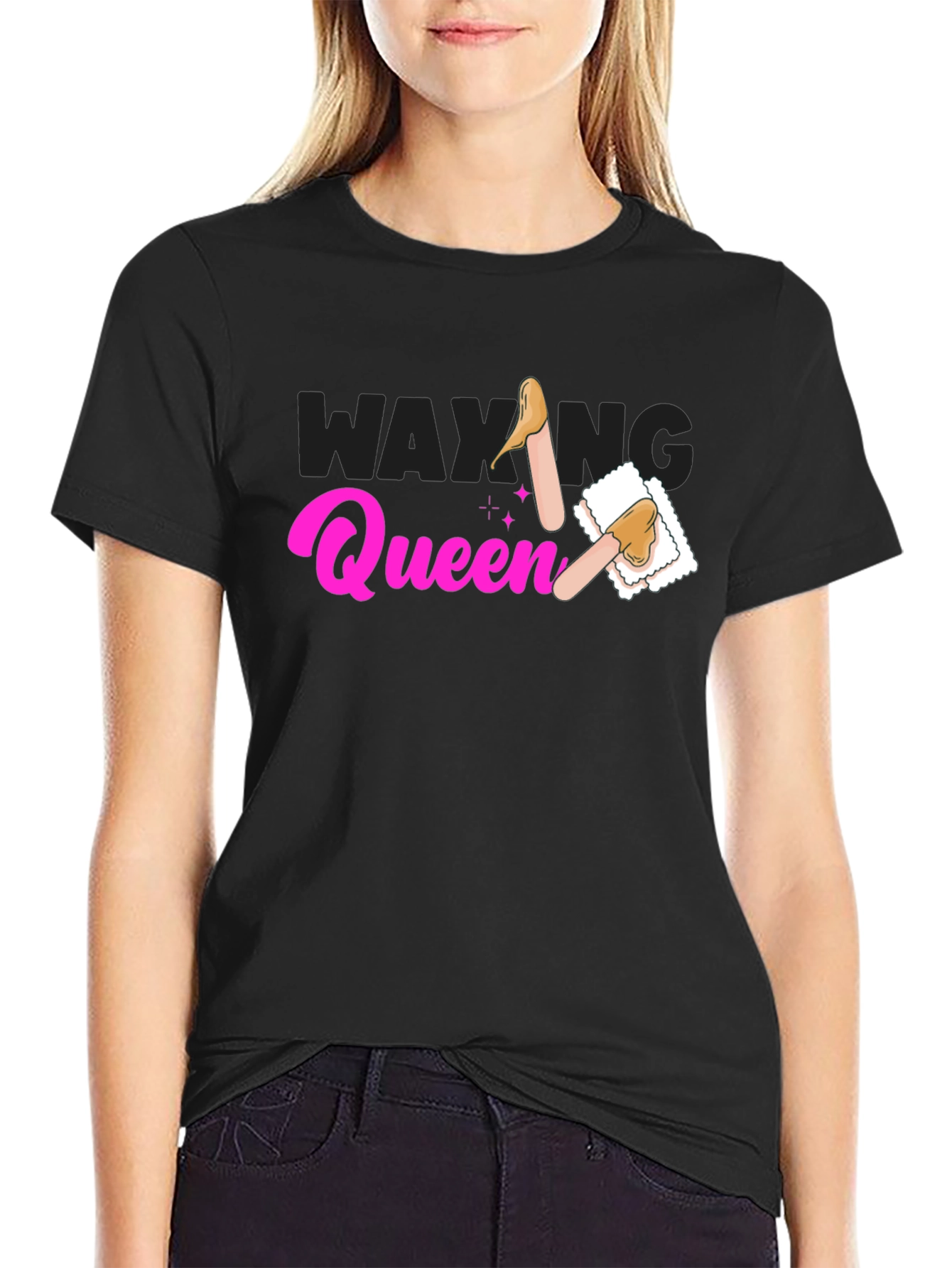 Waxing Queen T-Shirt - Beauty Spa Apparel