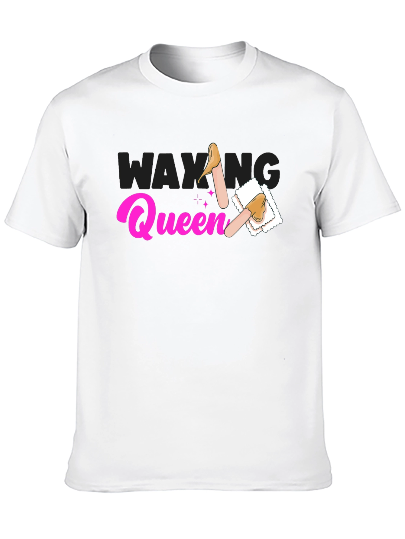 Waxing Queen T-Shirt - Beauty Spa Apparel