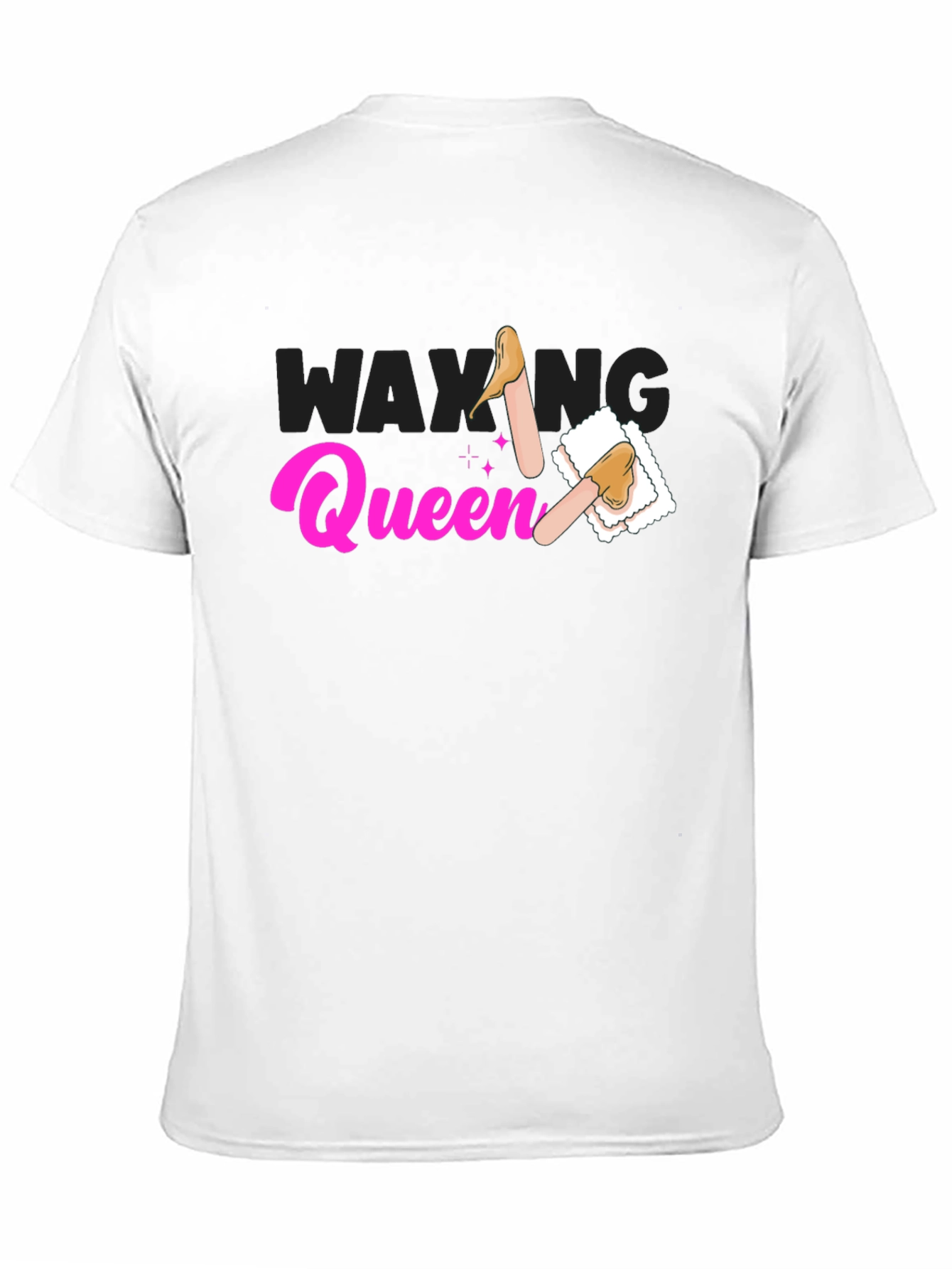 Waxing Queen T-Shirt - Beauty Spa Apparel