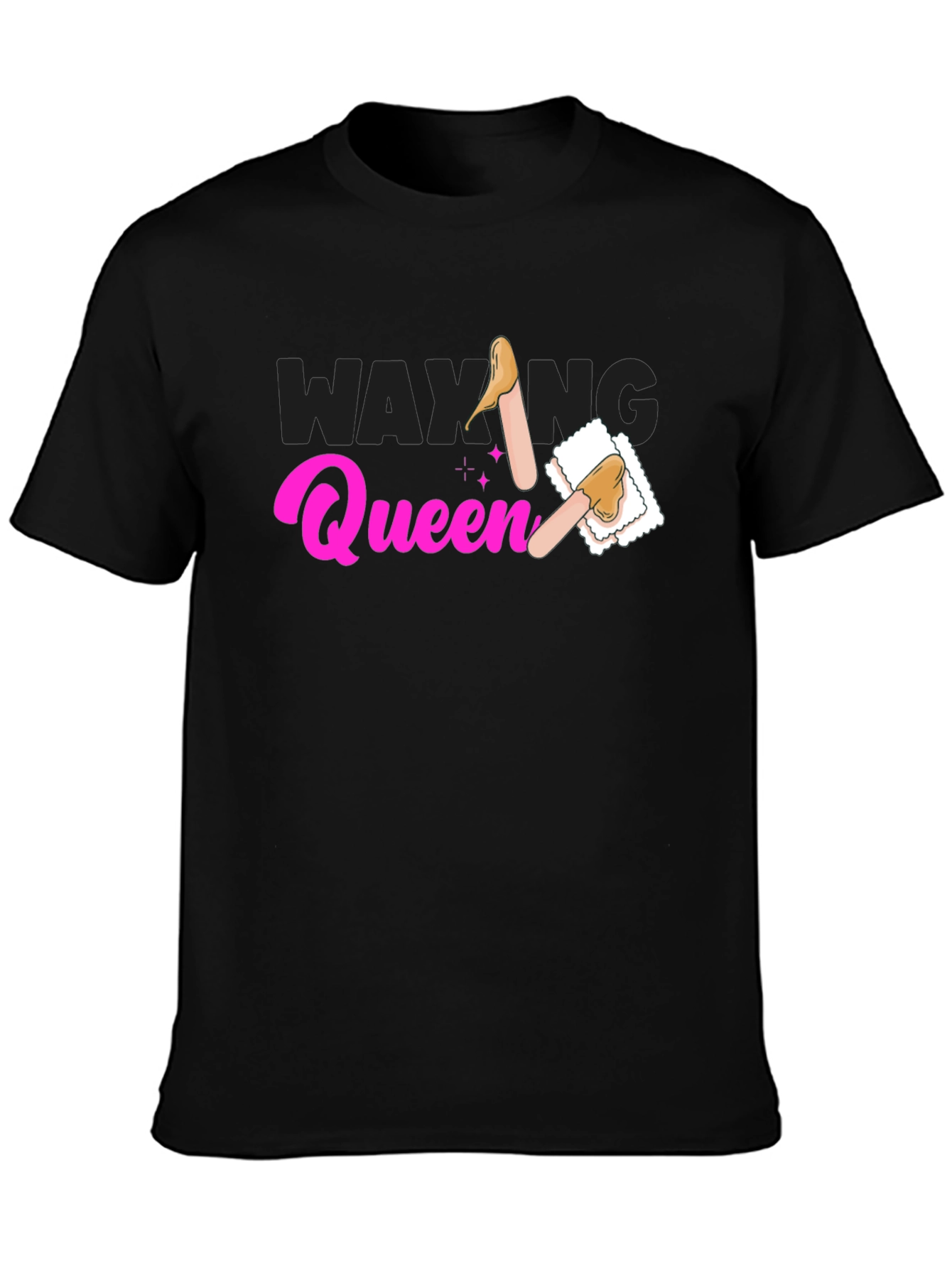 Waxing Queen T-Shirt - Beauty Spa Apparel