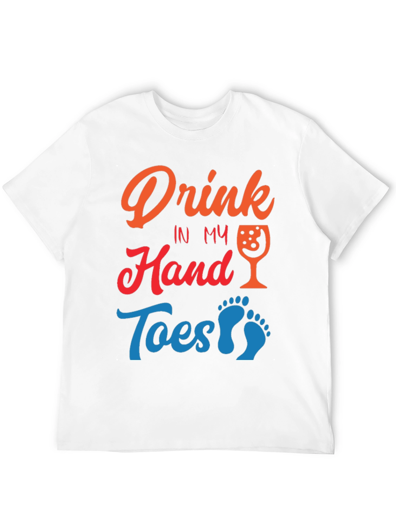 Drink in My Hand Toes in Sand T-Shirt