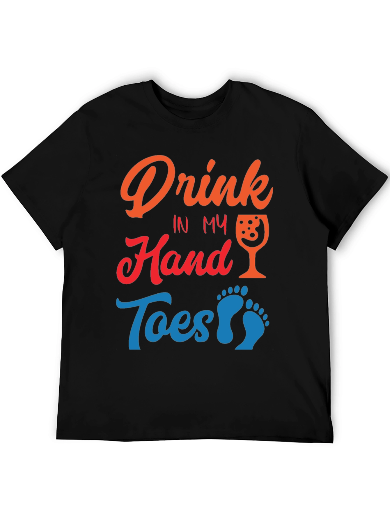 Drink in My Hand Toes in Sand T-Shirt