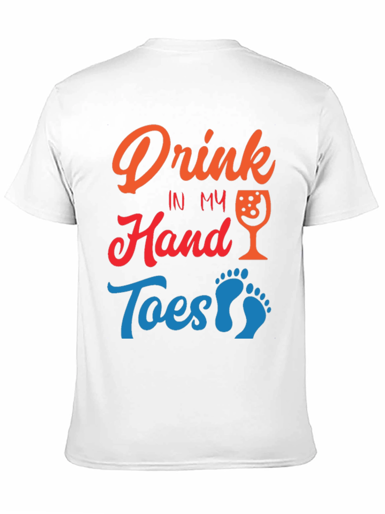Drink in My Hand Toes in Sand T-Shirt