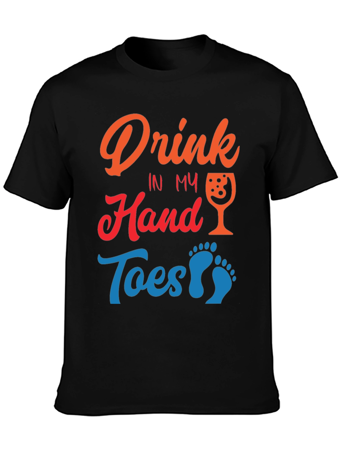 Drink in My Hand Toes in Sand T-Shirt