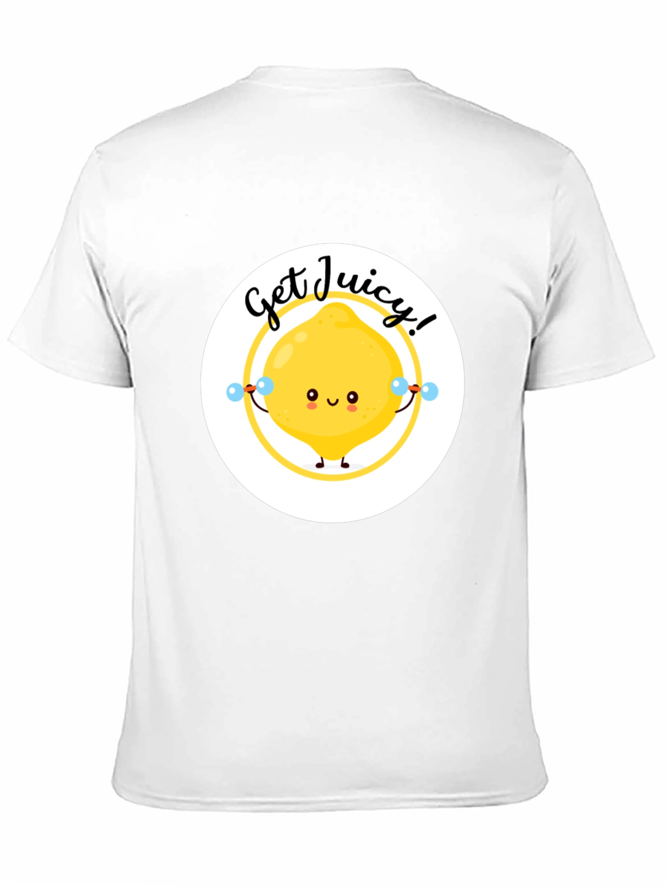 Get Juicy Lemon Graphic Tee - Cute Fruit T-Shirt