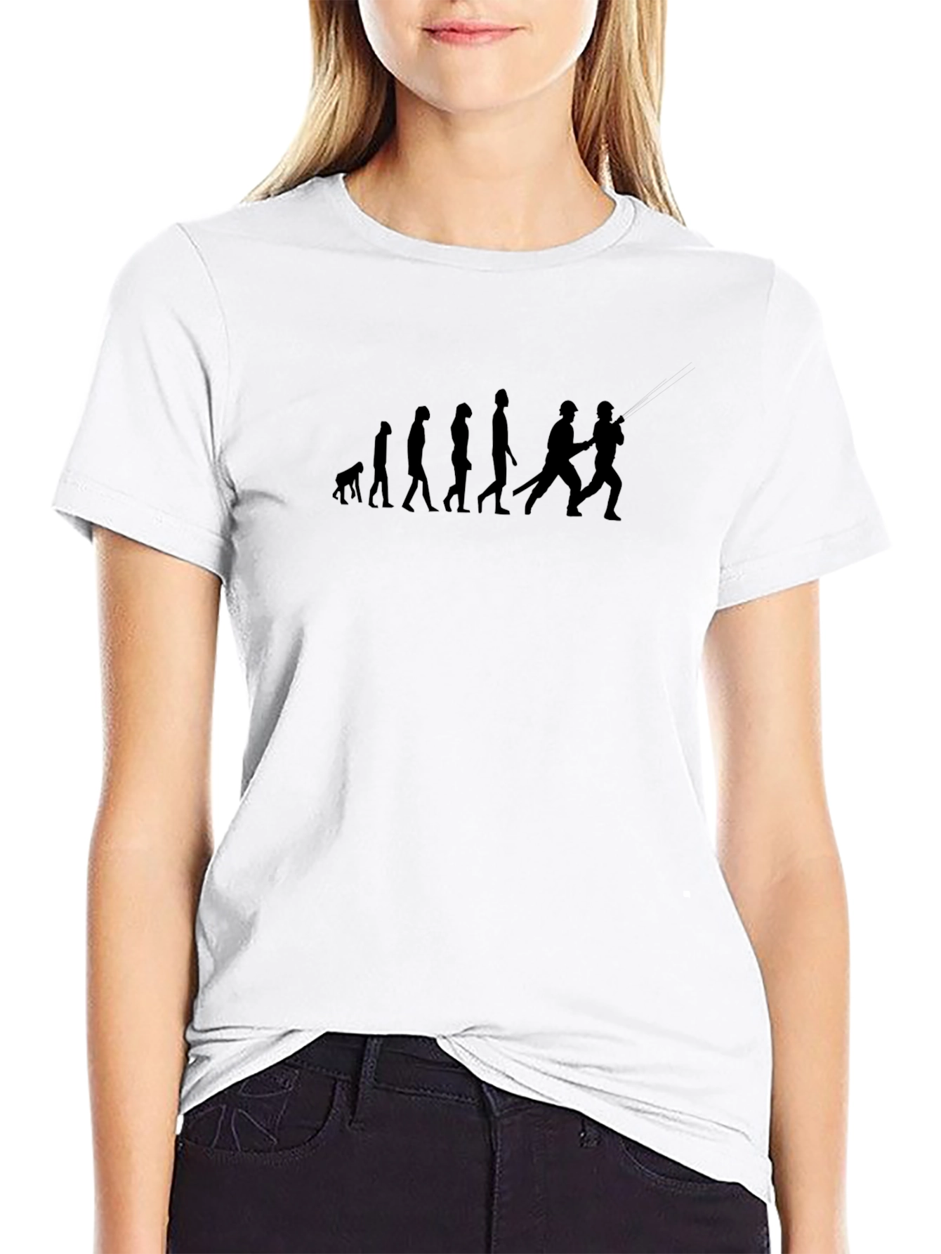 Evolution of Combat Sports Mens Black T-Shirt