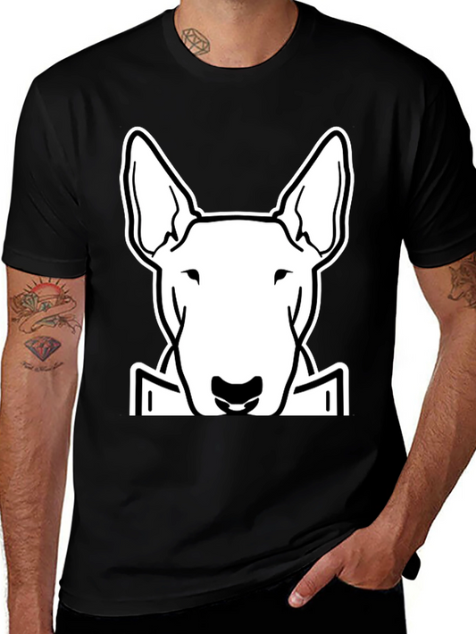 Bull Terrier Dog Graphic T-Shirt