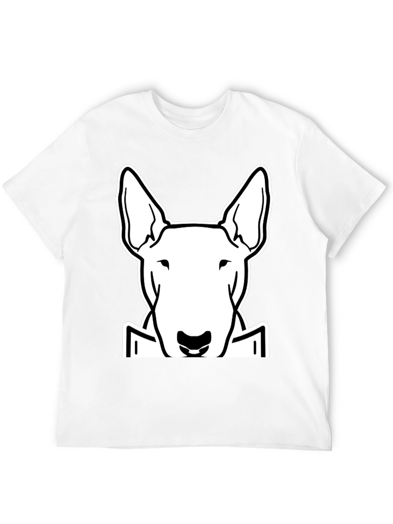 Bull Terrier Dog Graphic T-Shirt