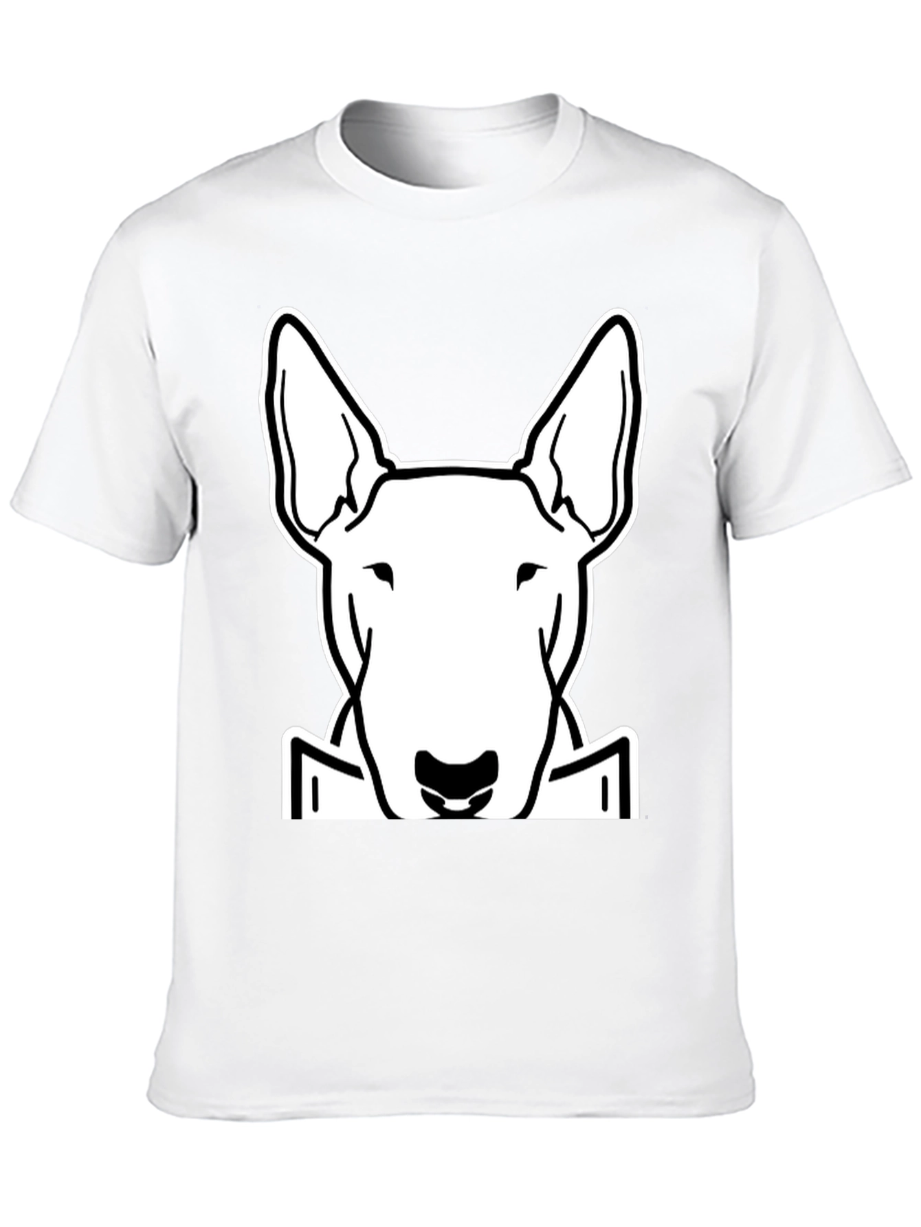 Bull Terrier Dog Graphic T-Shirt