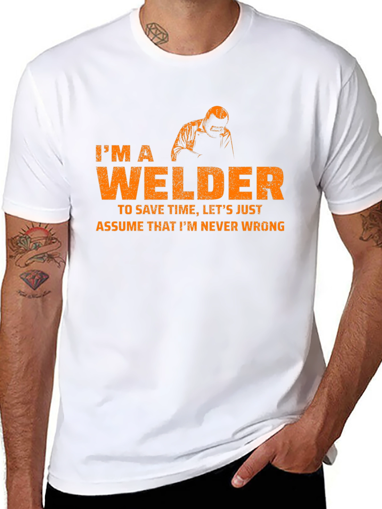 Im A Welder T-Shirt Funny Job Tee
