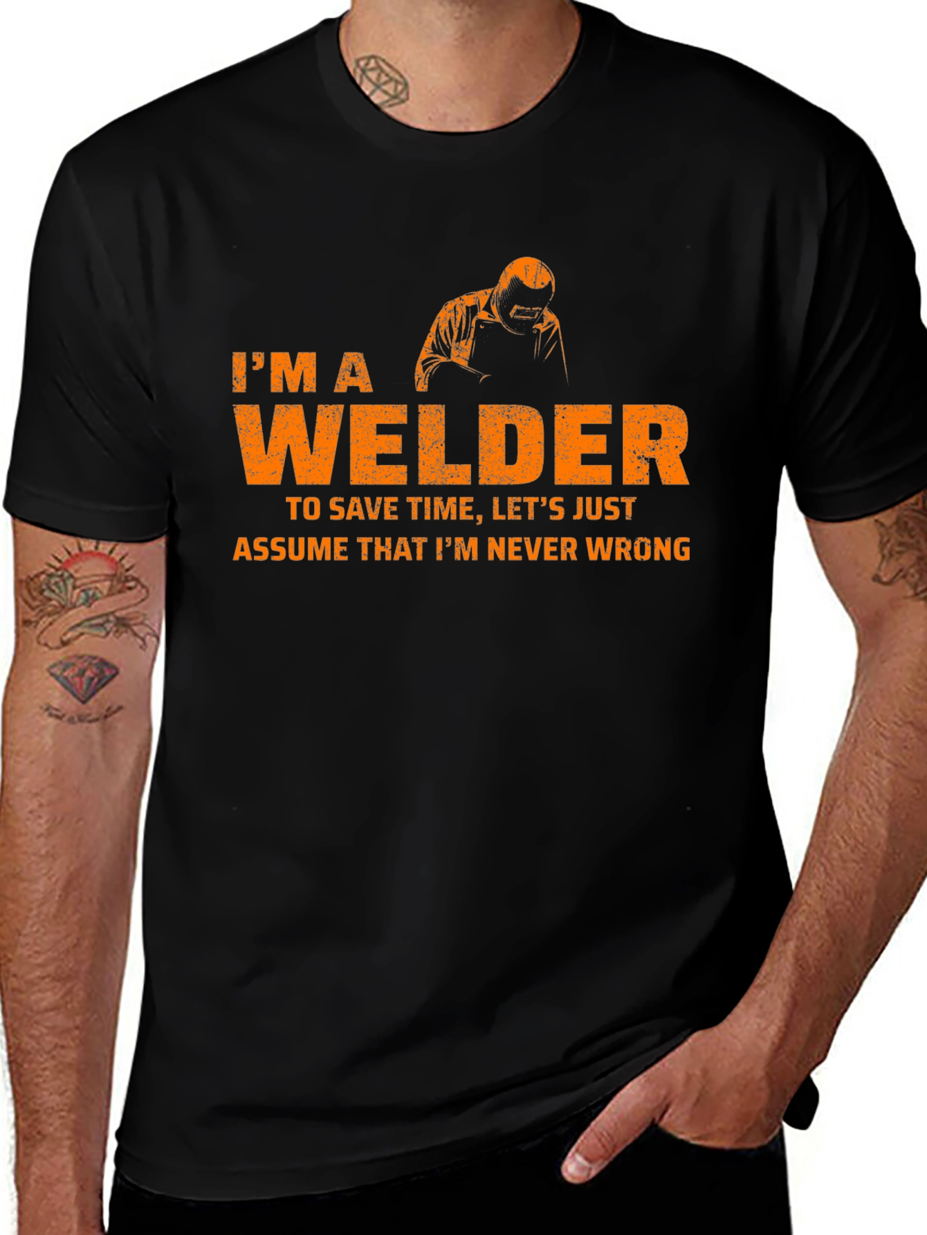 Im A Welder T-Shirt Funny Job Tee