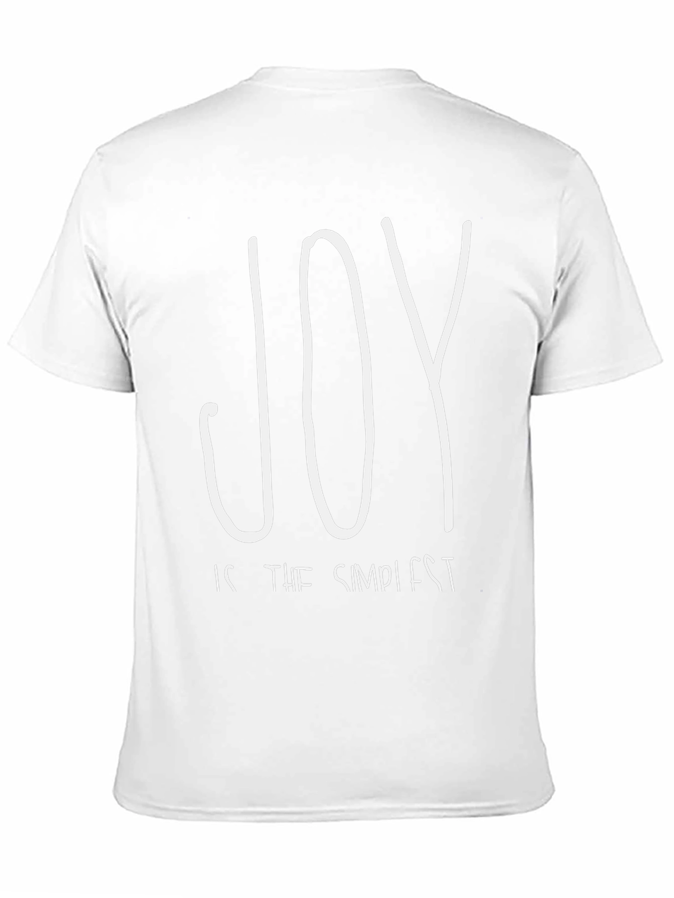 Joy is the Simplest Black T-Shirt