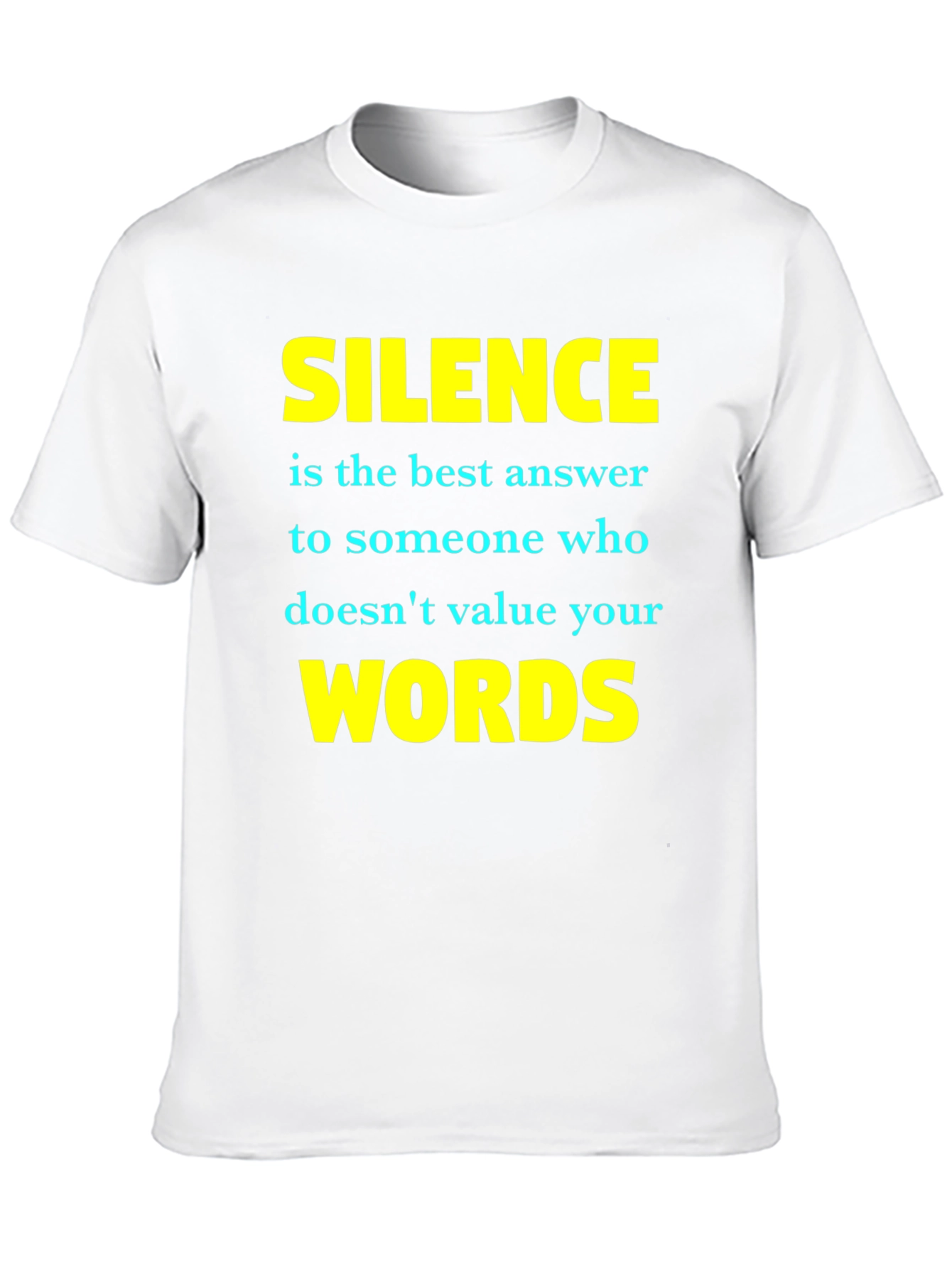 Silence is the Best Answer Graphic Tee