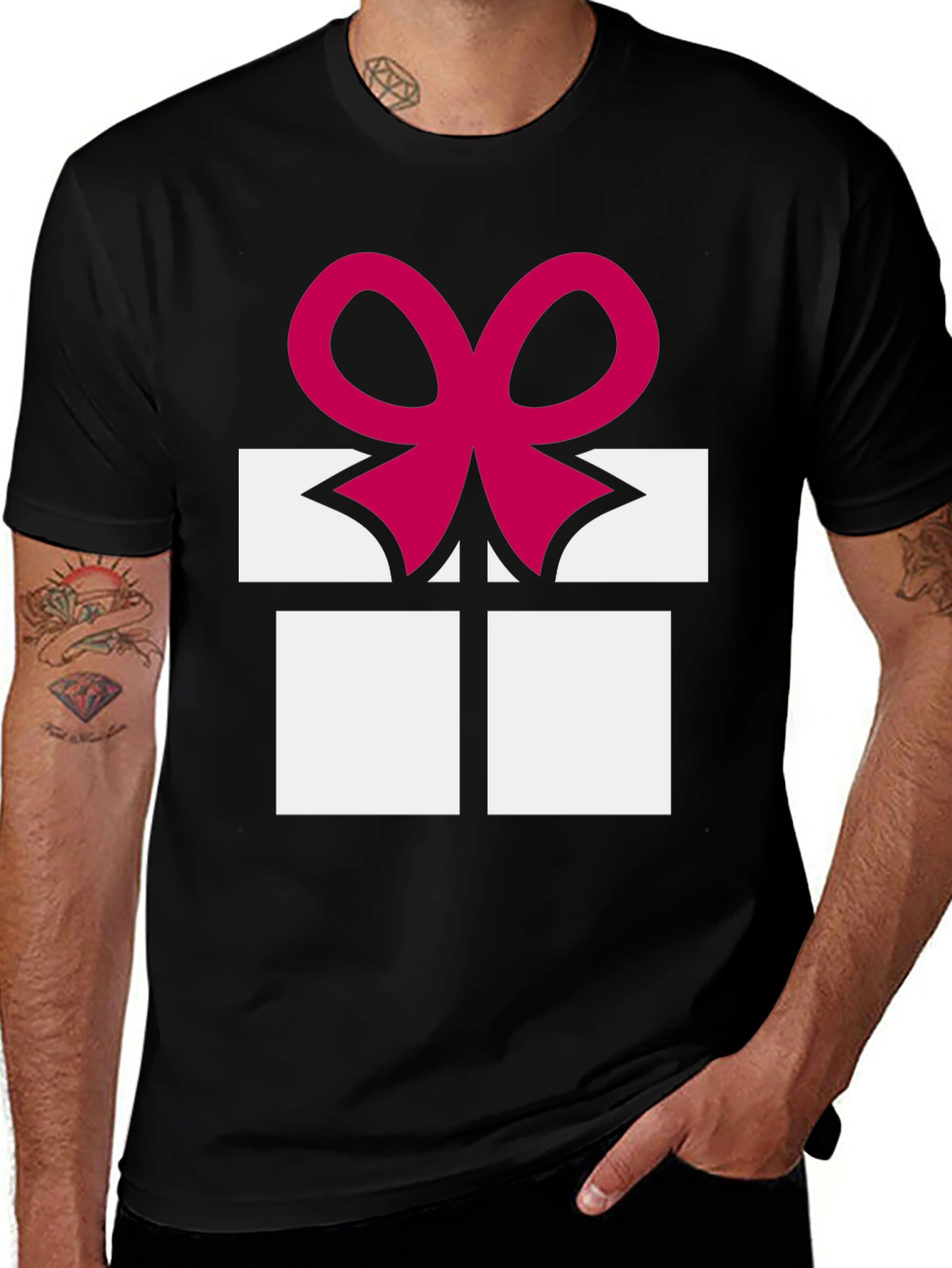 Festive Gift Box T-Shirt - Holiday Ready!