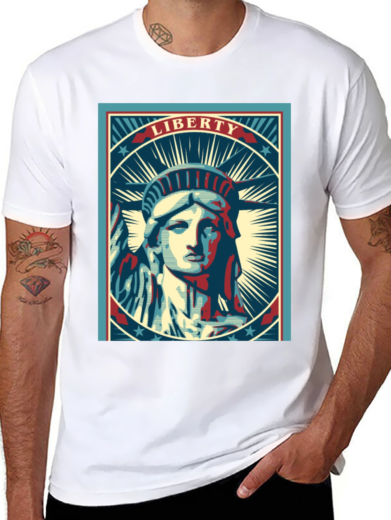 Statue of Liberty Graphic Tee
