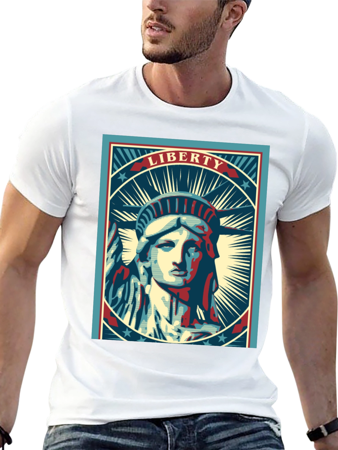 Statue of Liberty Graphic Tee
