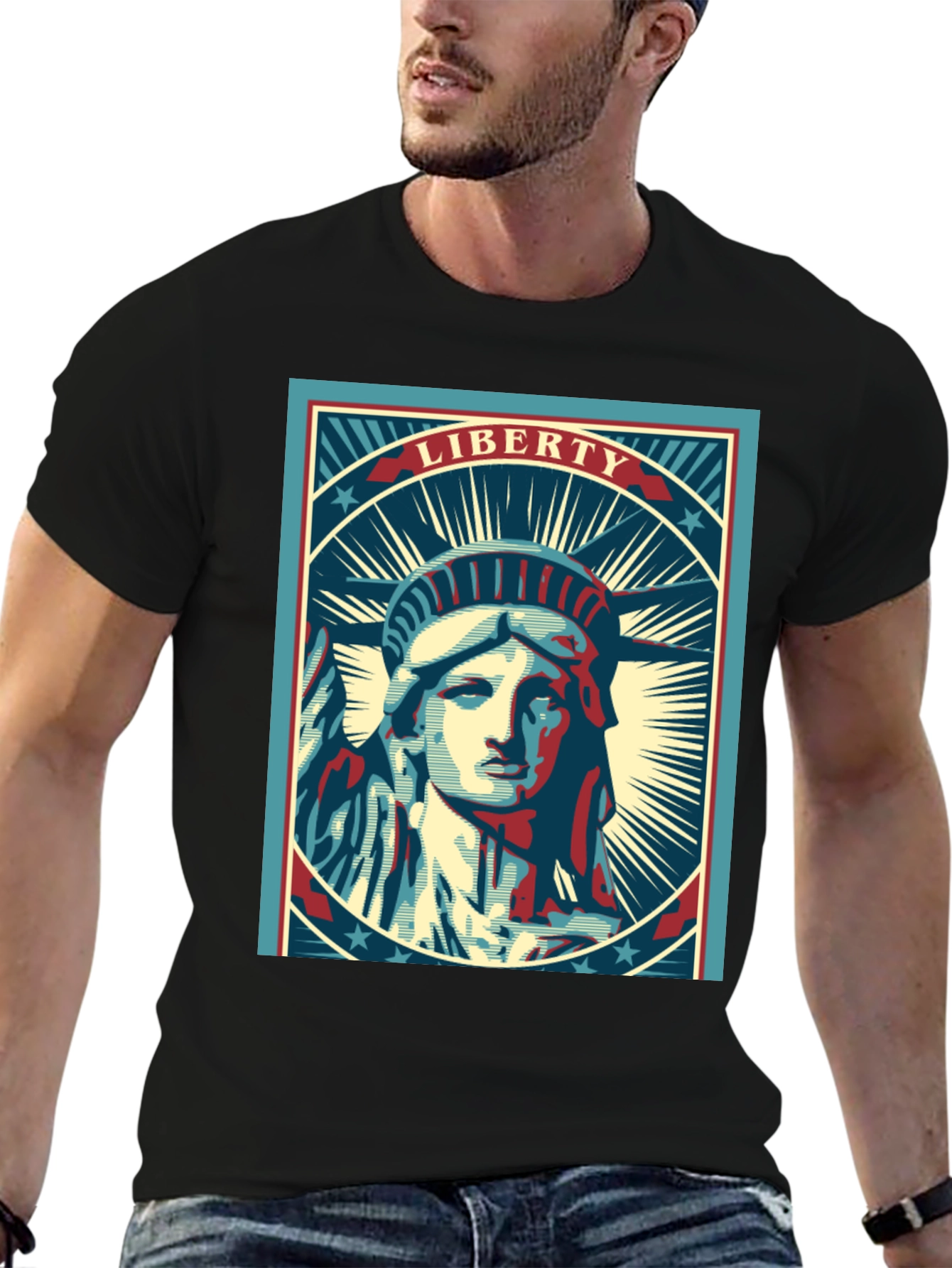 Statue of Liberty Graphic Tee