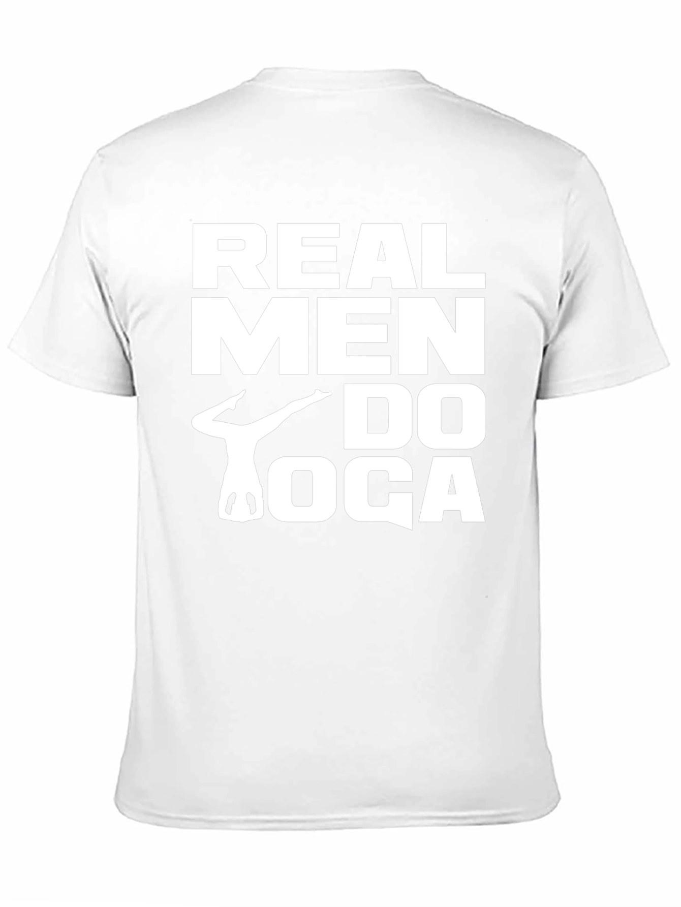 Real Men Do Yoga T-Shirt - Black