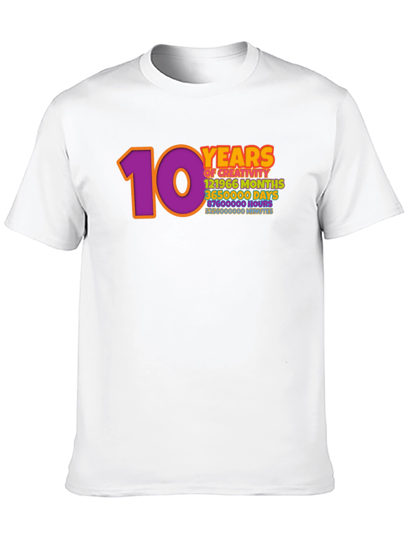 10 Years of Creativity T-Shirt