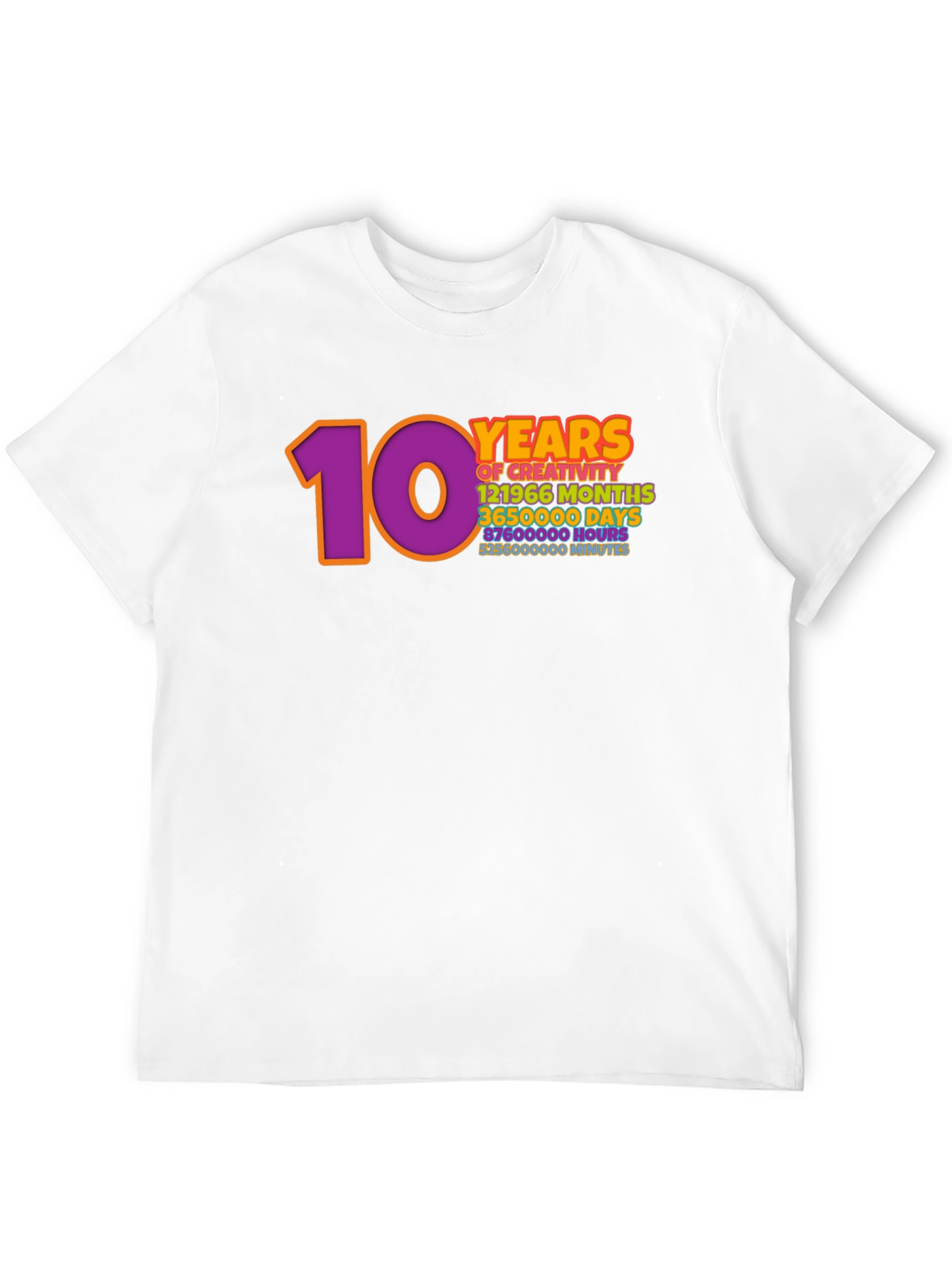 10 Years of Creativity T-Shirt