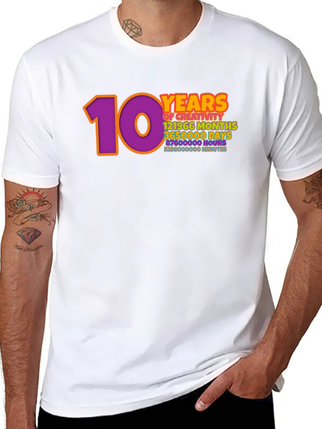 10 Years of Creativity T-Shirt