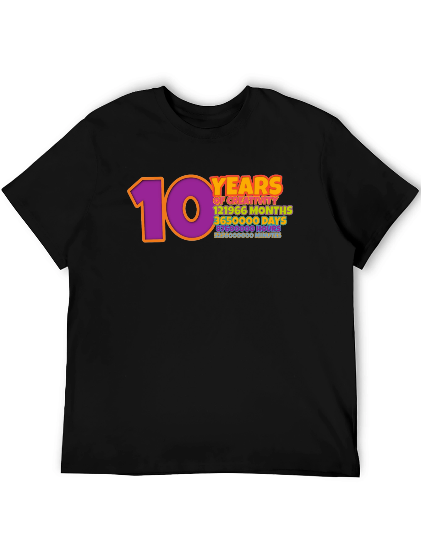 10 Years of Creativity T-Shirt
