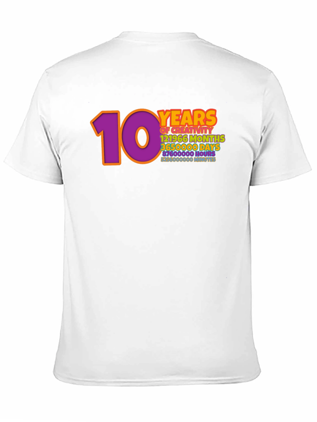 10 Years of Creativity T-Shirt