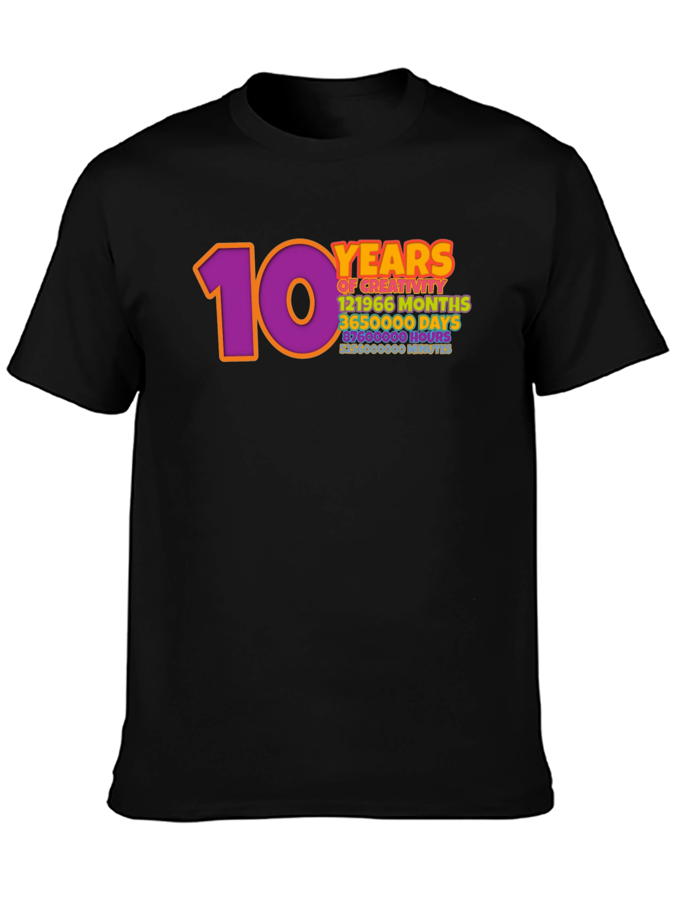 10 Years of Creativity T-Shirt