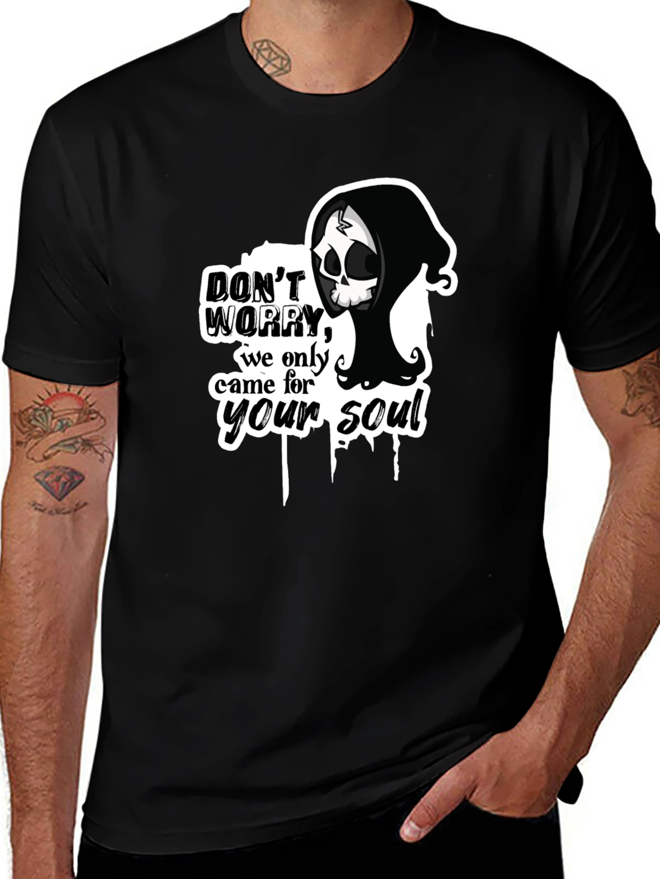 Dont Worry - Grim Reaper Soul T-Shirt