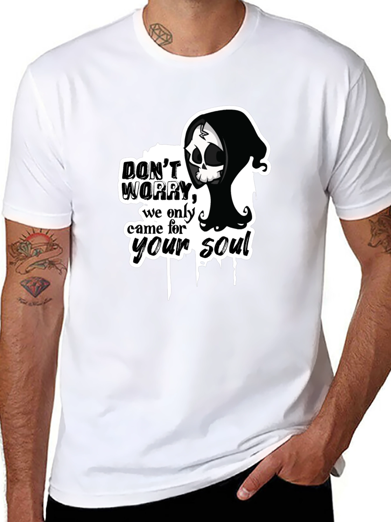 Dont Worry - Grim Reaper Soul T-Shirt