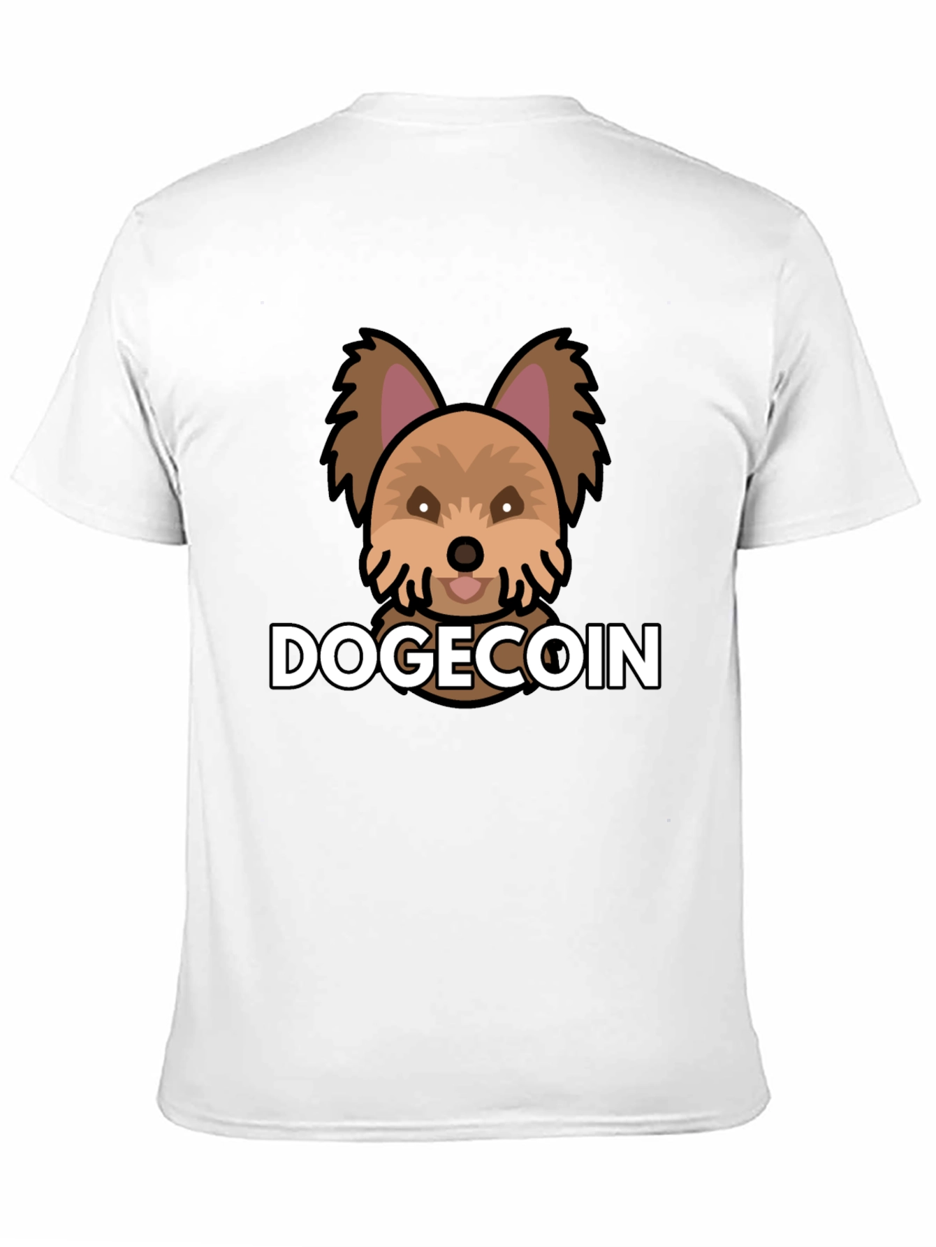DogeCoin Graphic Tee - Black T-Shirt