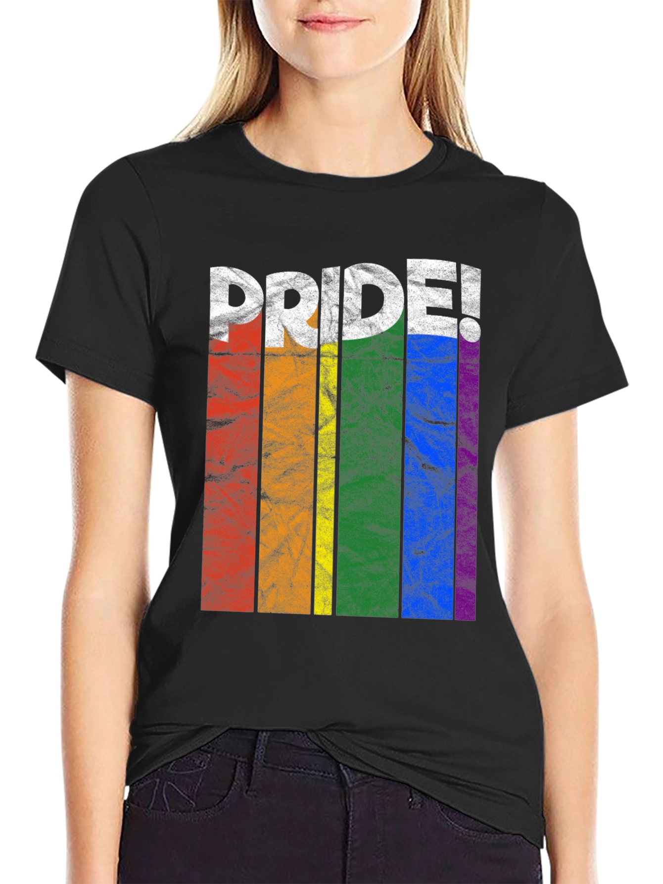 Pride Rainbow Graphic Tee