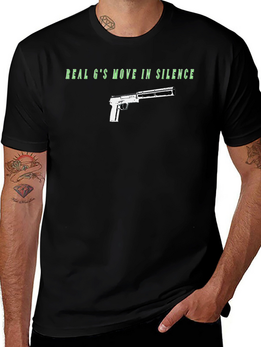 Real Gs Move in Silence Graphic T-Shirt