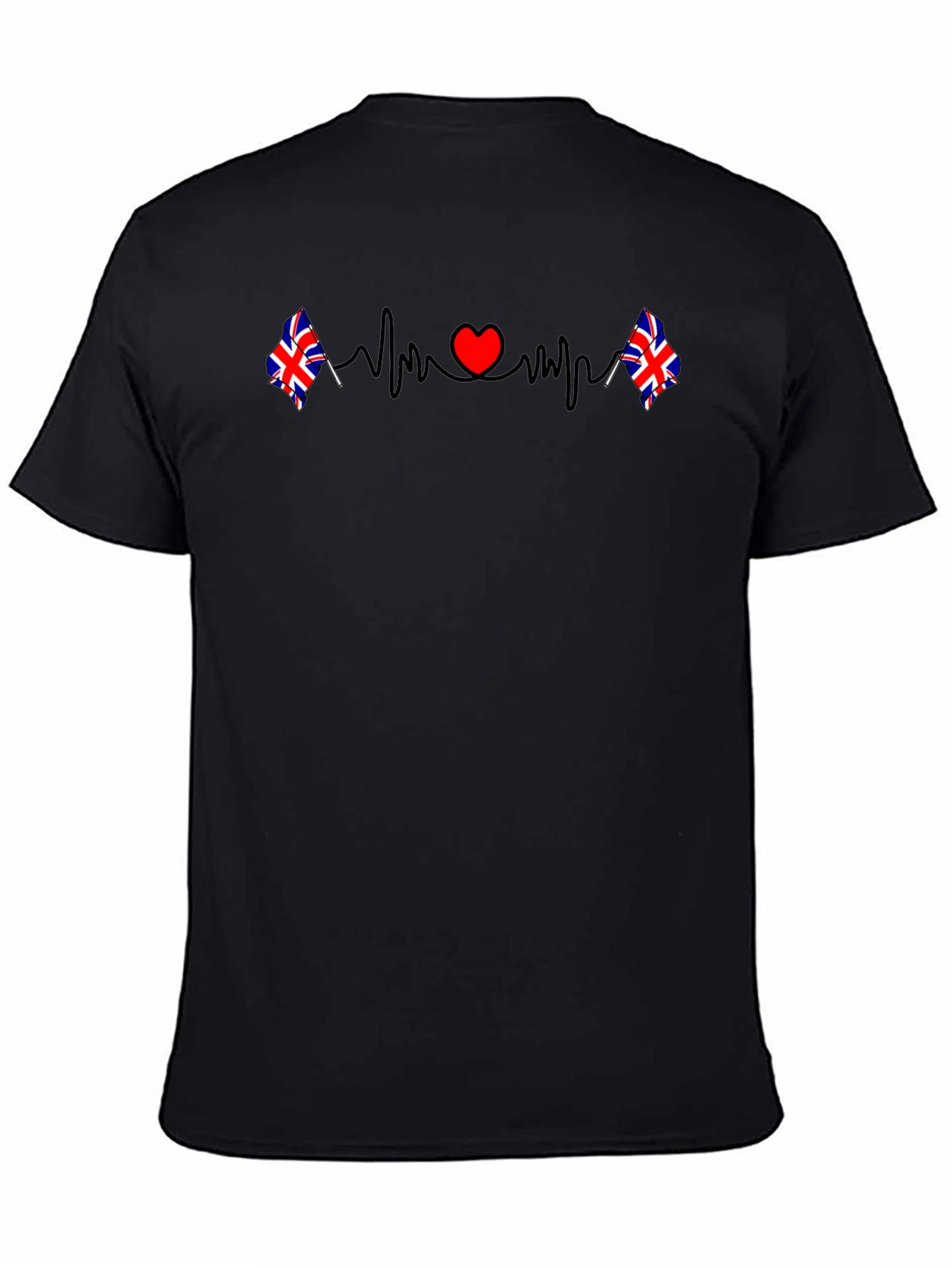 Union Jack Heartbeat T-Shirt - UK Pride