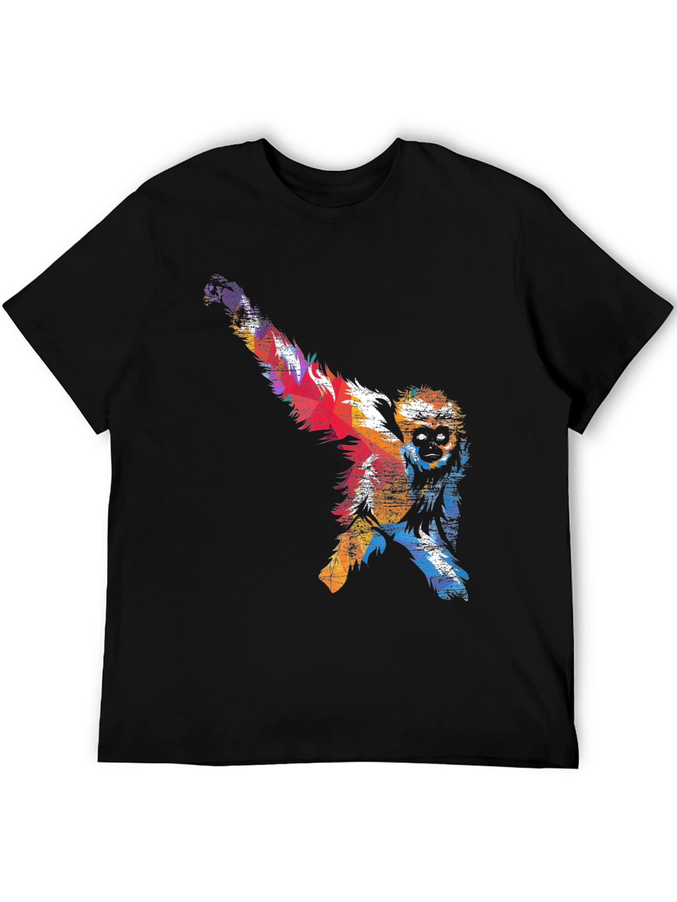 Colorful Monkey Graphic Tee