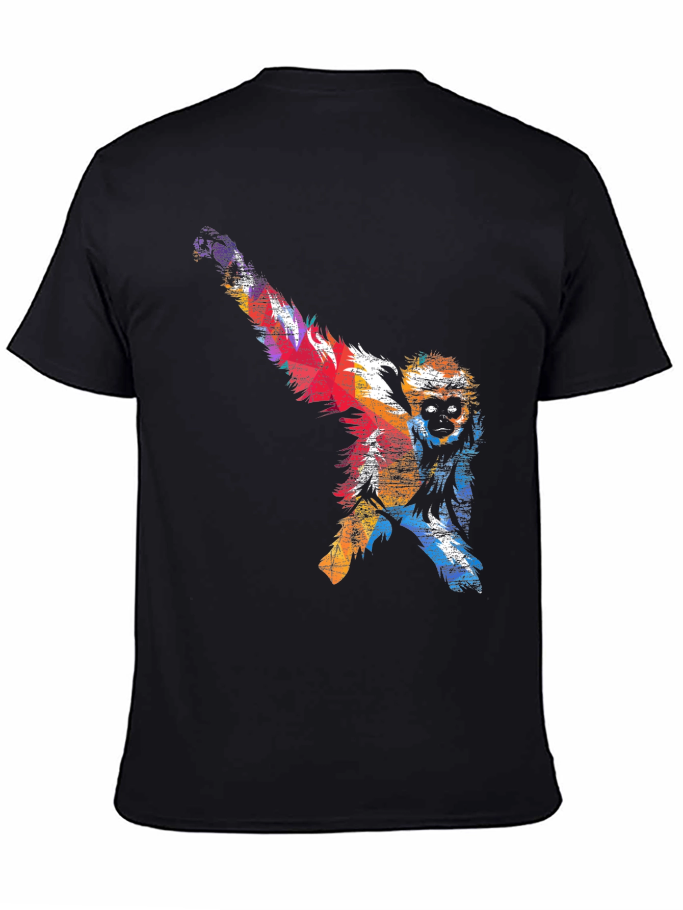 Colorful Monkey Graphic Tee