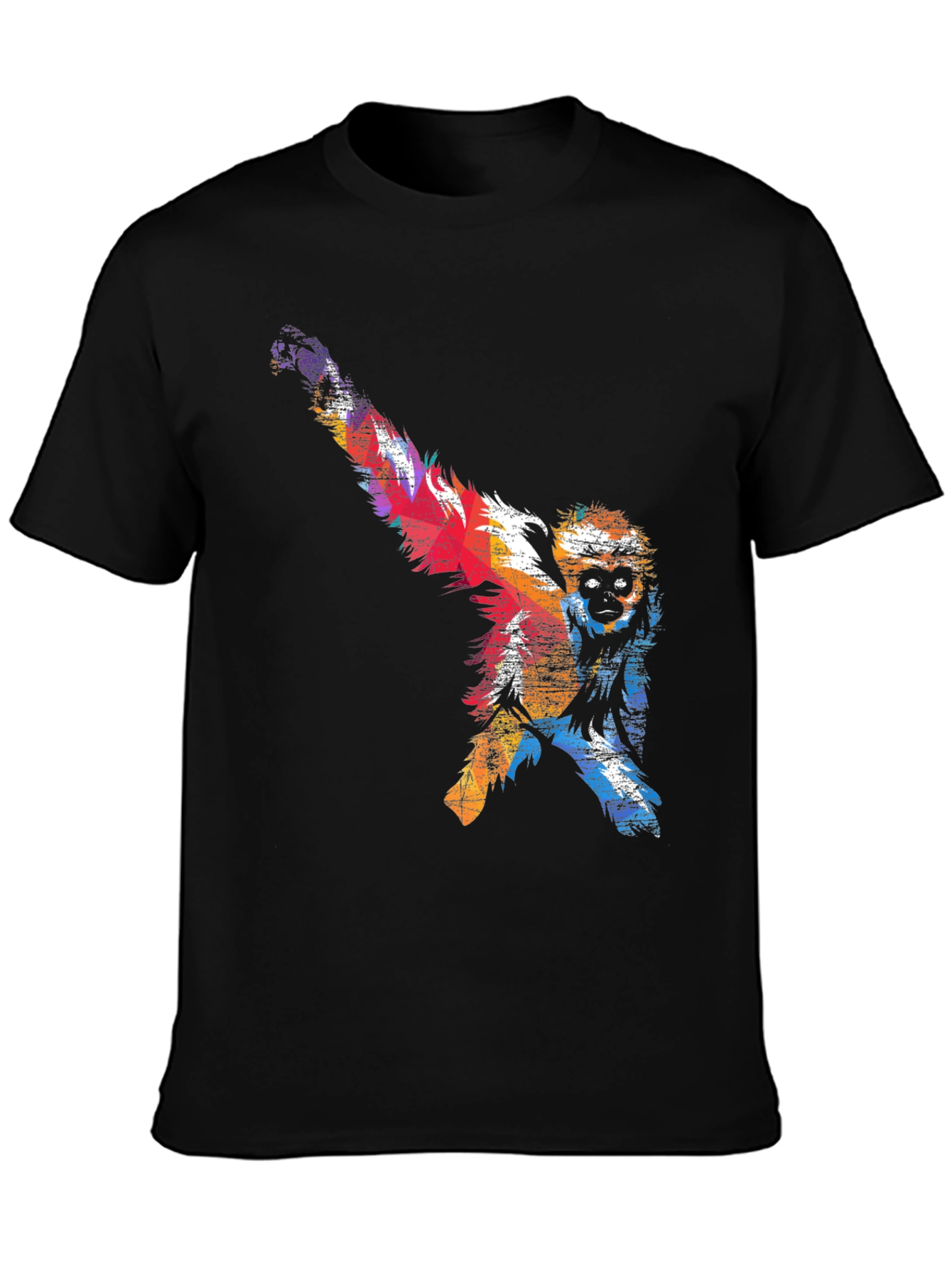 Colorful Monkey Graphic Tee