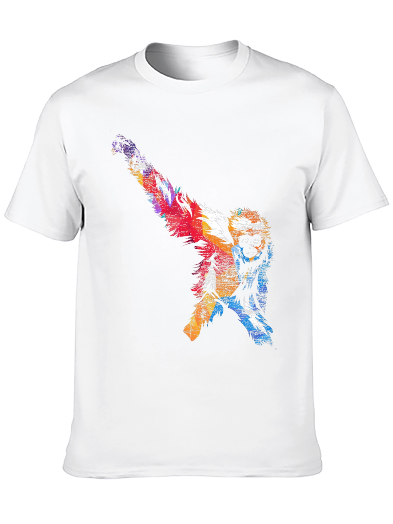 Colorful Monkey Graphic Tee
