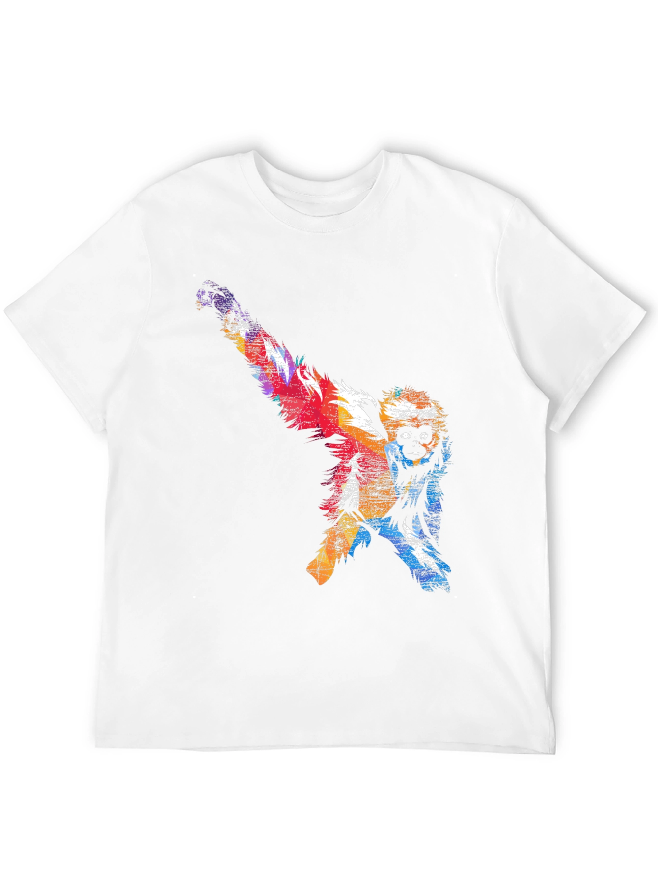 Colorful Monkey Graphic Tee