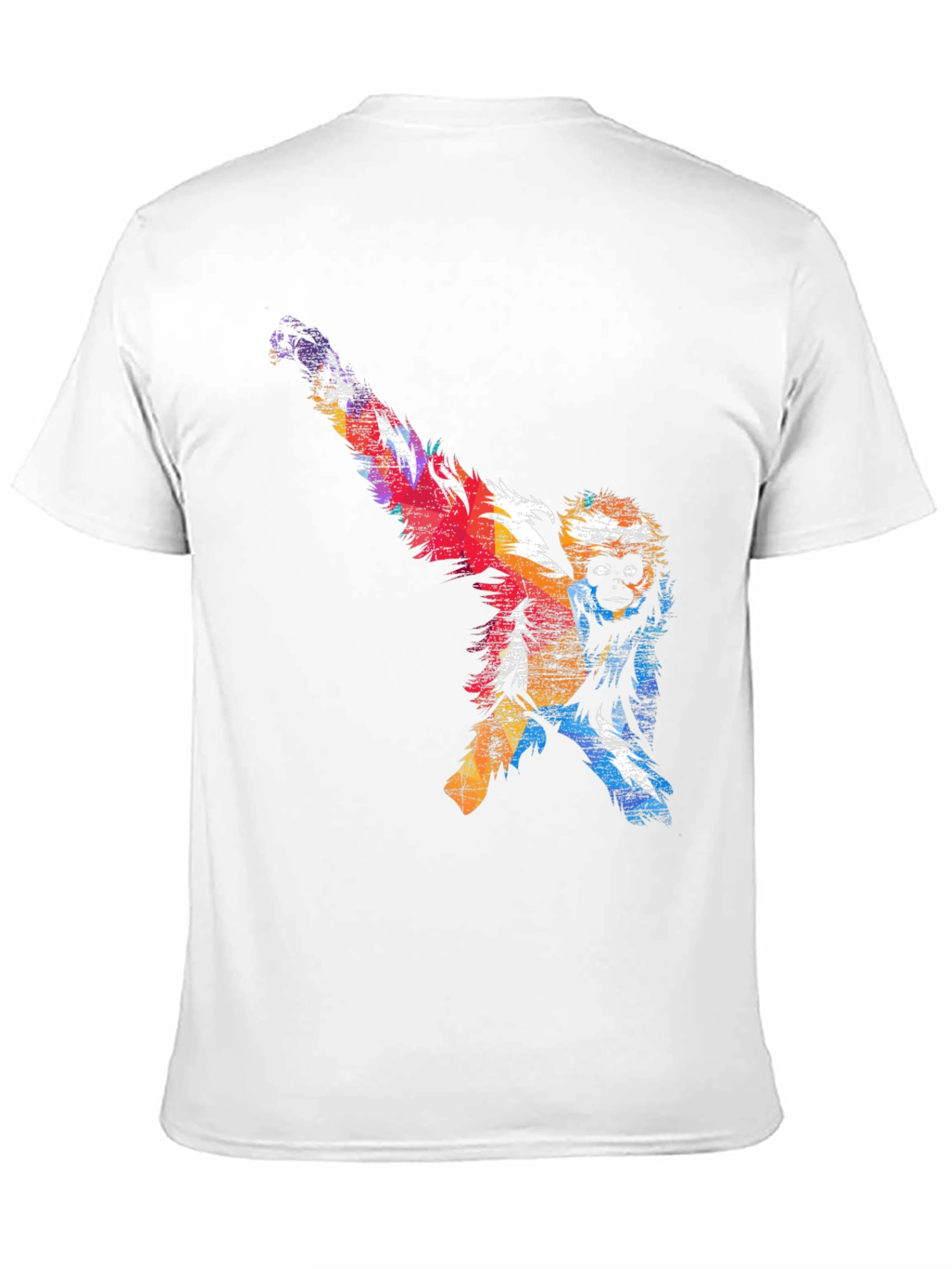 Colorful Monkey Graphic Tee