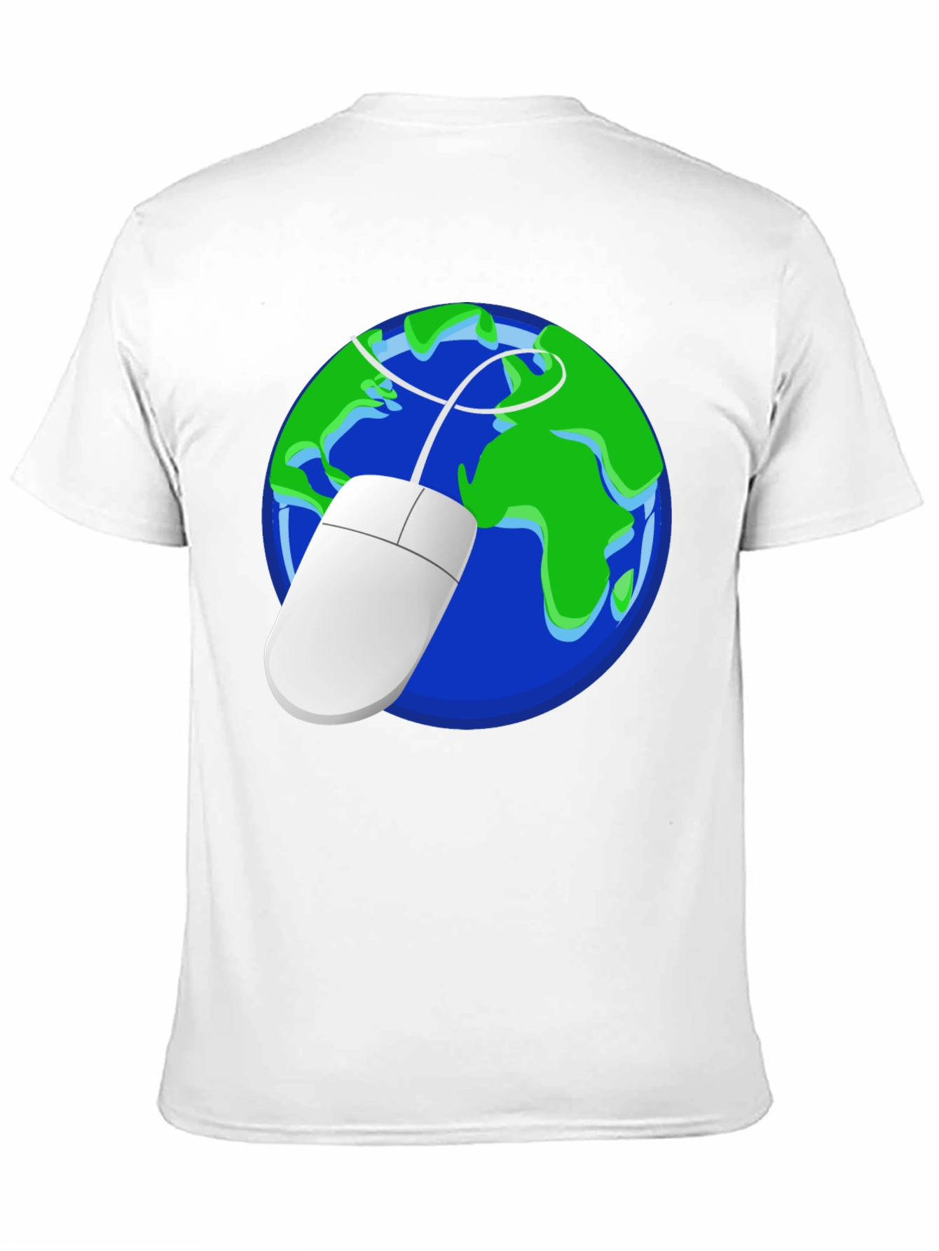 Earth Mouse Graphic Tee - Geek Chic Style