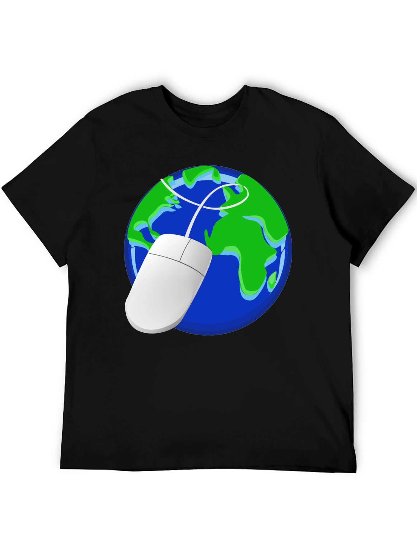 Earth Mouse Graphic Tee - Geek Chic Style